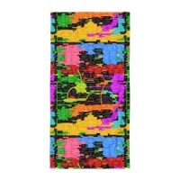 BLACK Q-KEY TOWEL / THROW