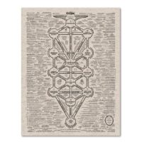 Cult of Baal on Marbled Cardstock 8.5 x 11