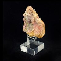 Pink Druzy Chalcedony with Sunset Amethyst