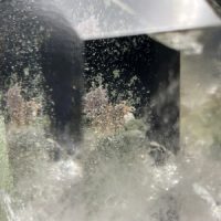 Chlorite Quartz Polished Point 3.5