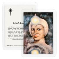 Lord Ashtar (in Helmet) Spirit Guide Card