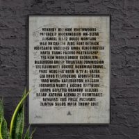 List of Grievances, 2017 Poster 18 x 24