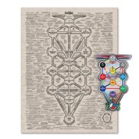 Cult of Baal on Marbled Cardstock 8.5 x 11