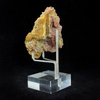 Pink Druzy Chalcedony with Sunset Amethyst