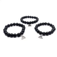 Lightcode Shungite Bead Bracelet (10mm)