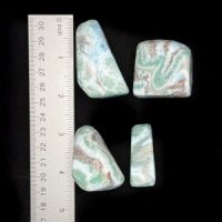 Dark Aqua Larimar Tumbled, Dominican Republic