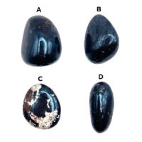 Covellite Large Tumbled Stone, Peru