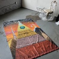 World Hierarchy Pyramid Tapestry 60