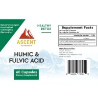 Humic & Fulvic Acid by Ascent Nutrition