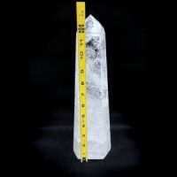 Giant Quartz Polished Obelisk 13.25