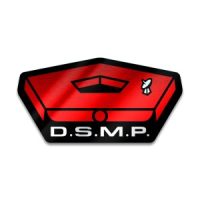 D.S.M.P. Corporate Logo Sticker (Brushed Aluminum)