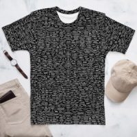 Q-WEB ALL-OVER T-SHIRT (BLK)