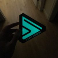 Lightcode Glow-in-the-Dark Sticker