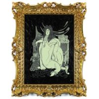 Ghost of Louis XIV, Mixed Media, 22.5