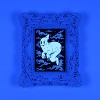 Demonoid Ghost, Mixed Media, 9.5