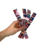 American Flags Hologram Sticker 24pc Set