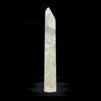 Giant Quartz Polished Obelisk 16.75