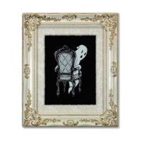 Ghost of Lestat (Ivory), Mixed Media, 15.25