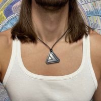 Lightcode Shungite Pendant, 45mm Russia