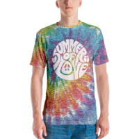 Q-WEB TIE-DYE 'Summer of Love' T-SHIRT