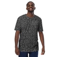 Q-WEB ALL-OVER T-SHIRT (BLK)