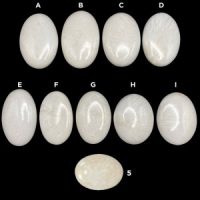 Scolecite Palm Stones, 2.5” India