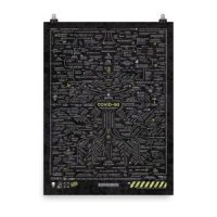 COVID-5G POSTER (ASH) (MULTI-SIZE)