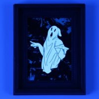 Mr. Spooky, Mixed Media, 7.5