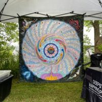 Infinite Life Vortex Tapestry 72