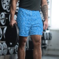 Q-WEB Athletic Shorts (Blue)