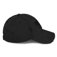 D.S.M.P. Distressed Corporate Logo Hat (Dark)