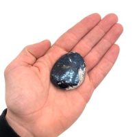 Covellite Large Tumbled Stone, Peru
