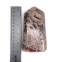 Brecciated Jasper Med Polished Obelisk 4.75