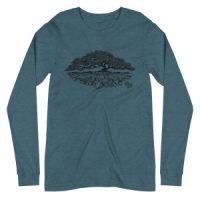 Healing Web Tree Unisex Long Sleeve Tee