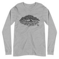 Healing Web Tree Unisex Long Sleeve Tee