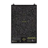 COVID-5G POSTER (ASH) (MULTI-SIZE)