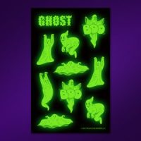 Ghost® Glow-in-the-Dark Sticker Set
