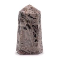 Brecciated Jasper Med Polished Obelisk 4.75