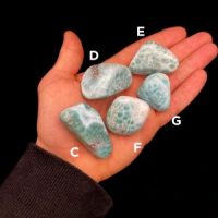 Larimar Tumbled Stones, Dominican Republic