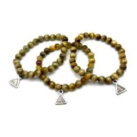 Golden Tiger's Eye Bead Bracelet (8mm)