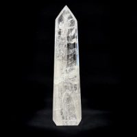 Giant Quartz Polished Obelisk 14