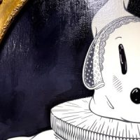 Princess & The Pug, Mixed Media, 23